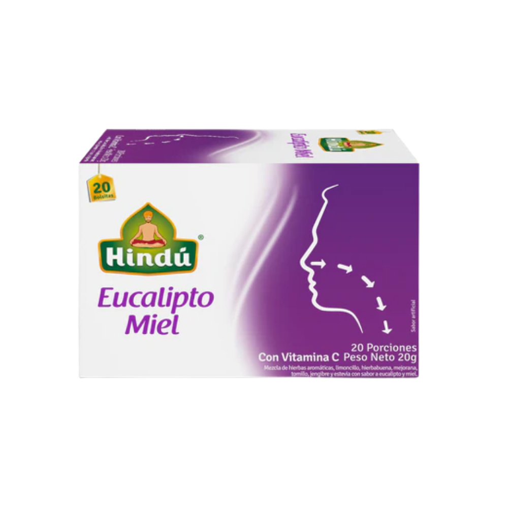 Infusión Saludable Eucalipto y Miel x 20 Sobres